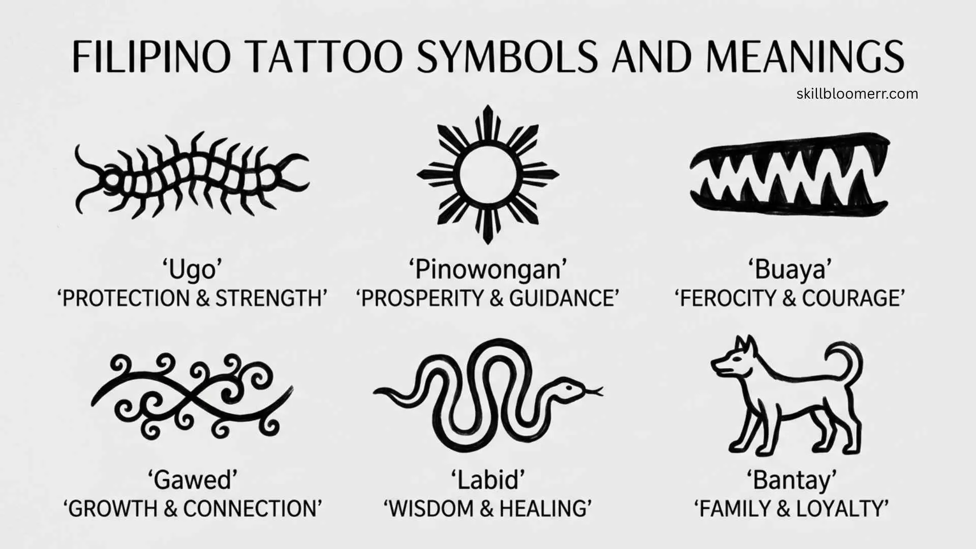 filipino tattoo symbols and meanings